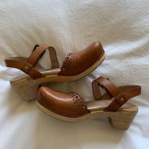Leather Clogs